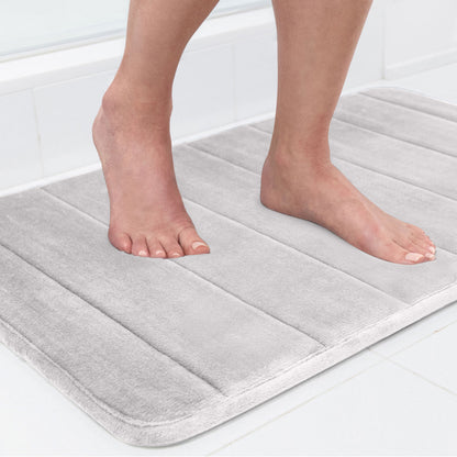 Striped Bath Rug Memory