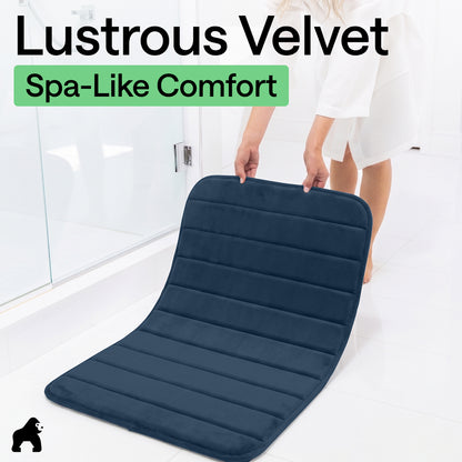 Striped Bath Rug Memory