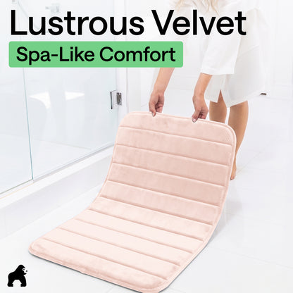 Striped Bath Rug Memory