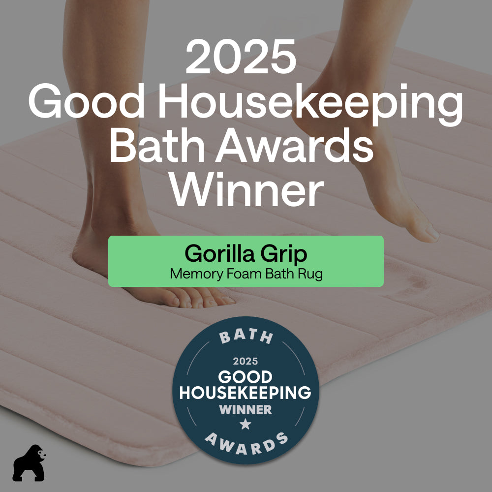 Striped Bath Rug Memory