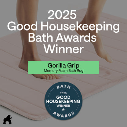 Striped Bath Rug Memory