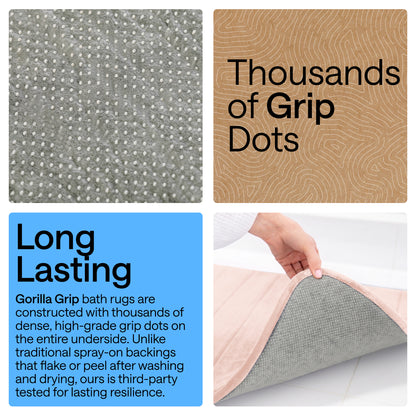 Striped Bath Rug Memory