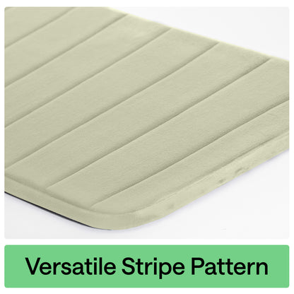 Striped Bath Rug Memory