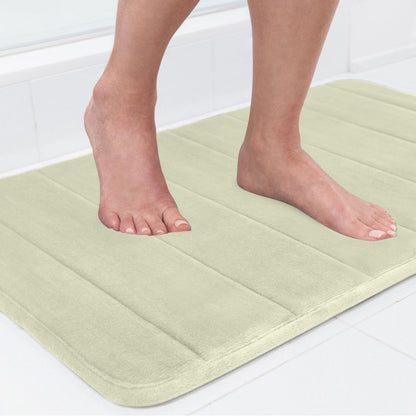 Striped Bath Rug Memory