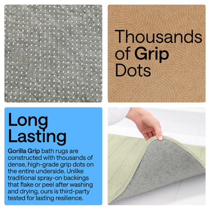 Striped Bath Rug Memory