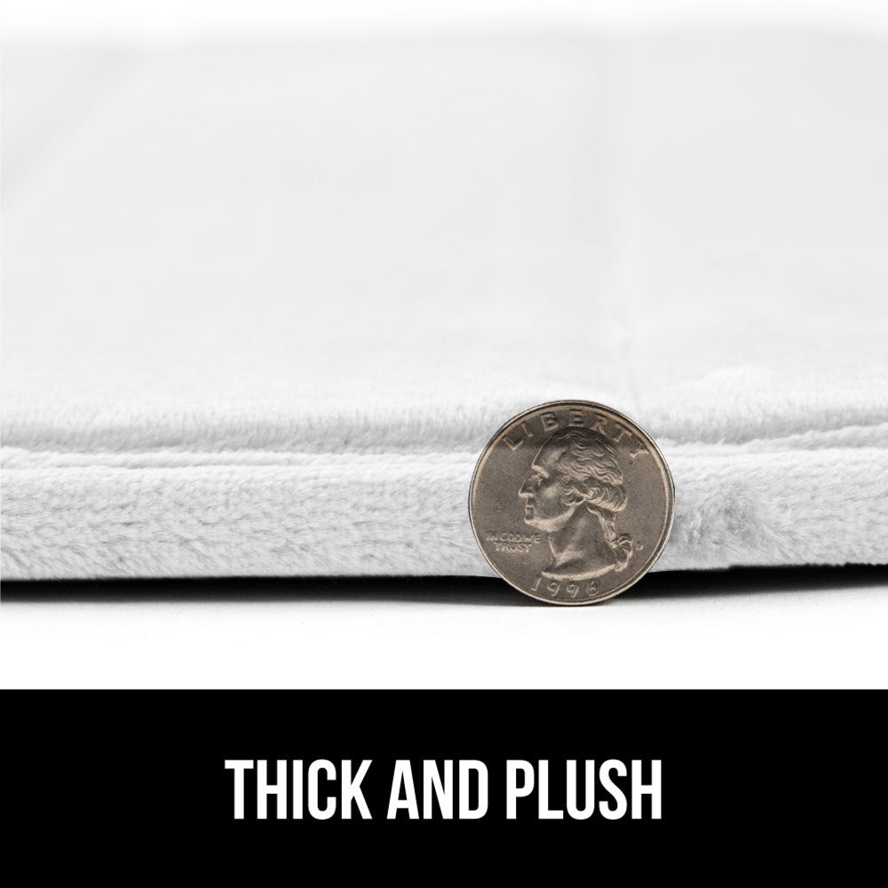 Striped Bath Rug Memory Gorilla Grip