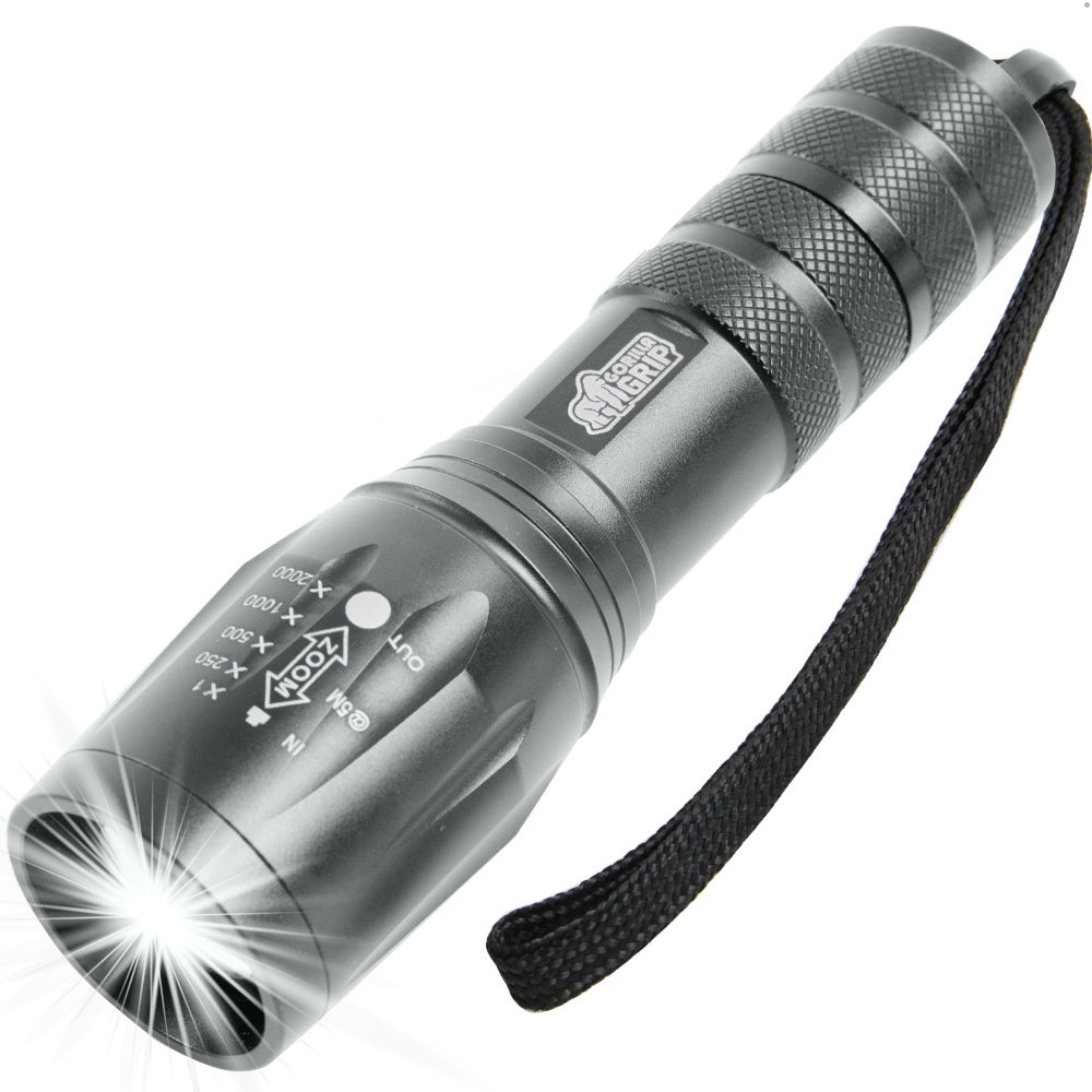 Tactical Flashlight Gorilla Grip