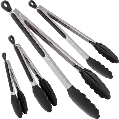 Silicone Tong Set