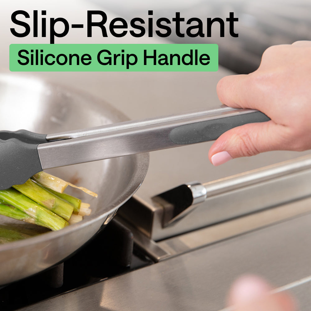 Silicone Tong Set
