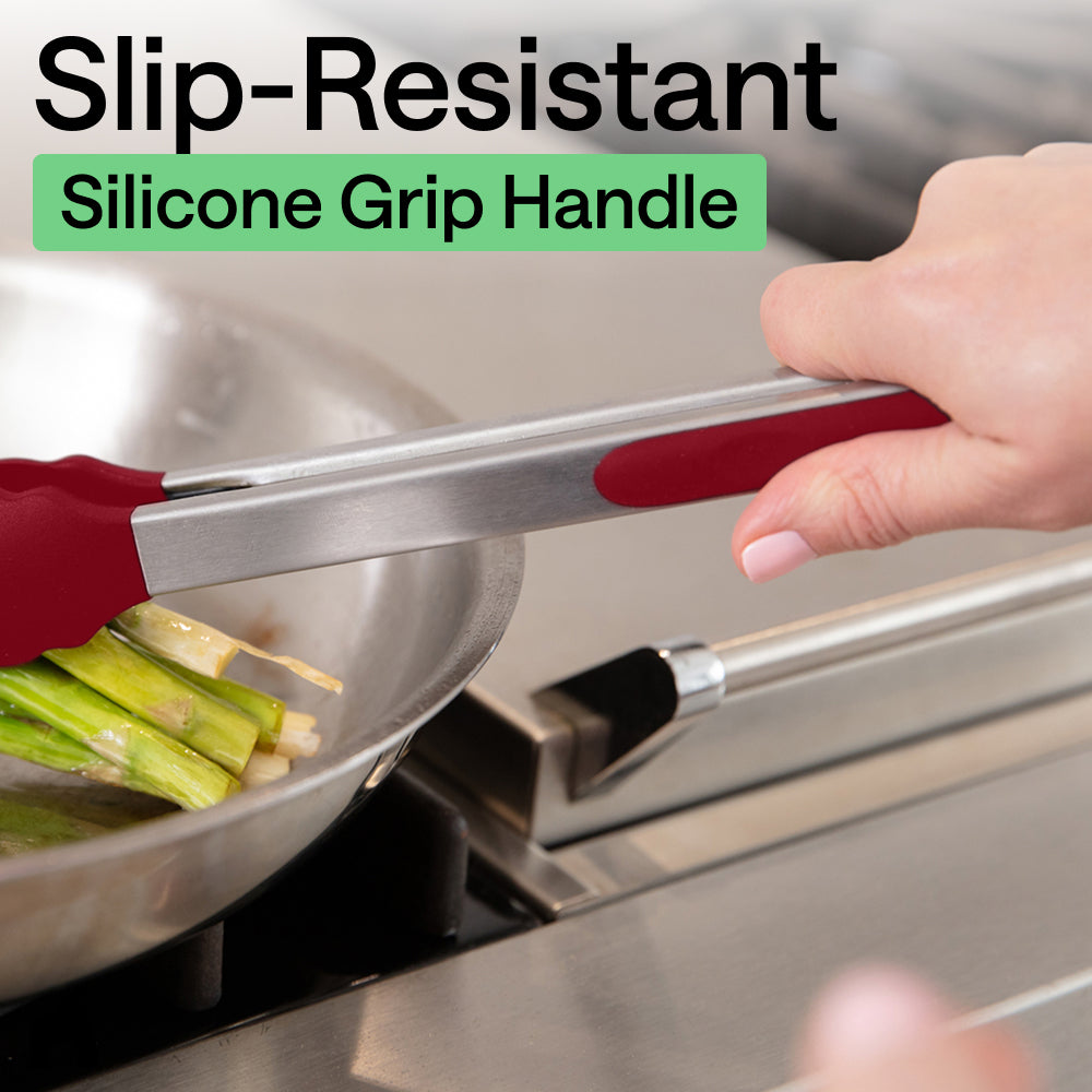 Silicone Tong Set