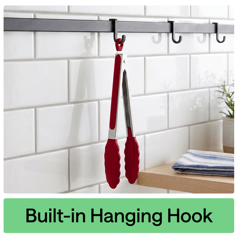 Silicone Tong Set