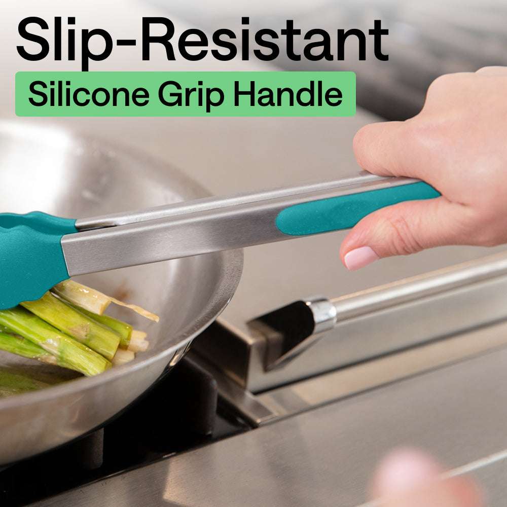 Silicone Tong Set