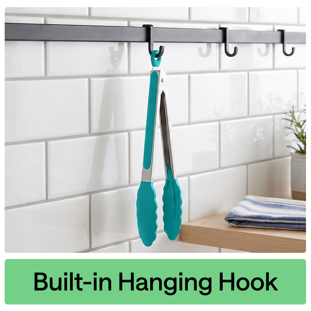 Silicone Tong Set