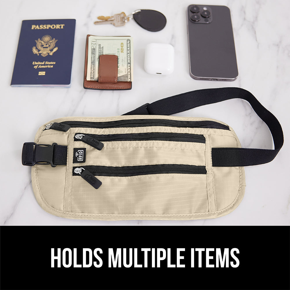 Travel Money Belt  Gorilla Grip   