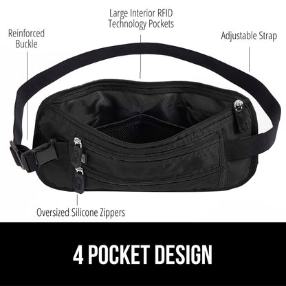 Travel Money Belt  Gorilla Grip   