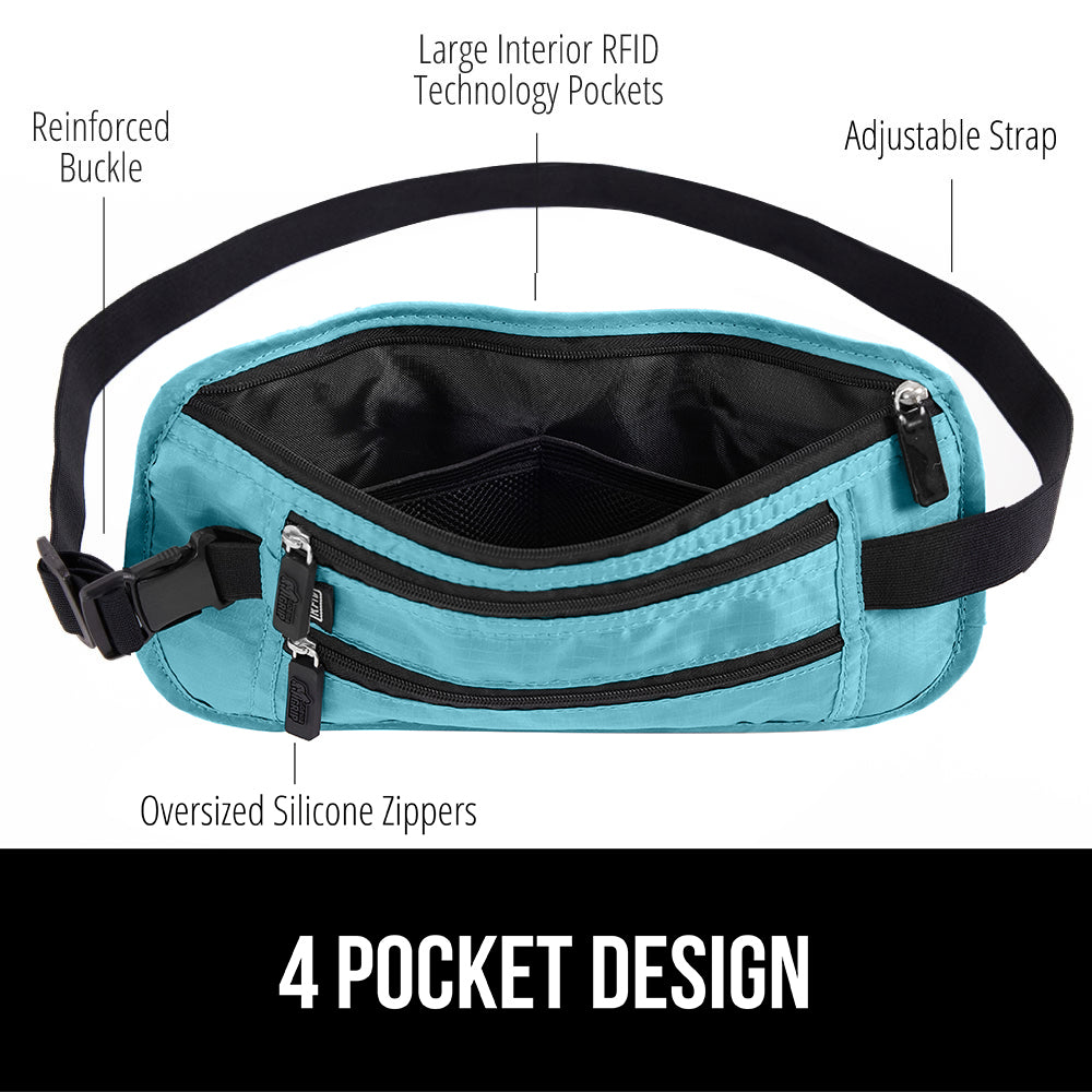 Travel Money Belt  Gorilla Grip   