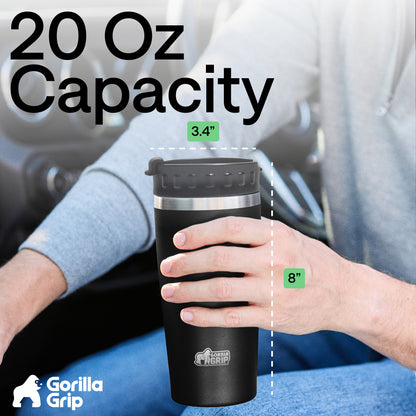 Travel Mug Gorilla Grip