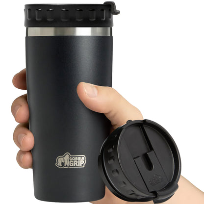 Travel Mug Gorilla Grip Black