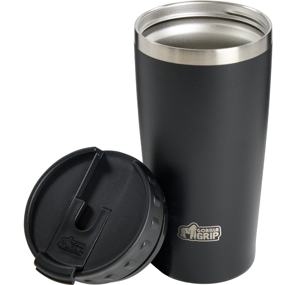 Travel Mug Gorilla Grip Black