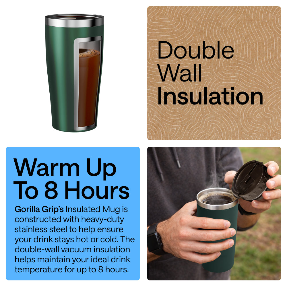 Travel Mug Gorilla Grip