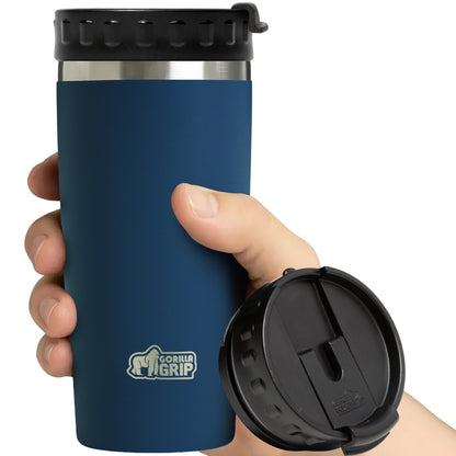 Travel Mug Gorilla Grip Navy