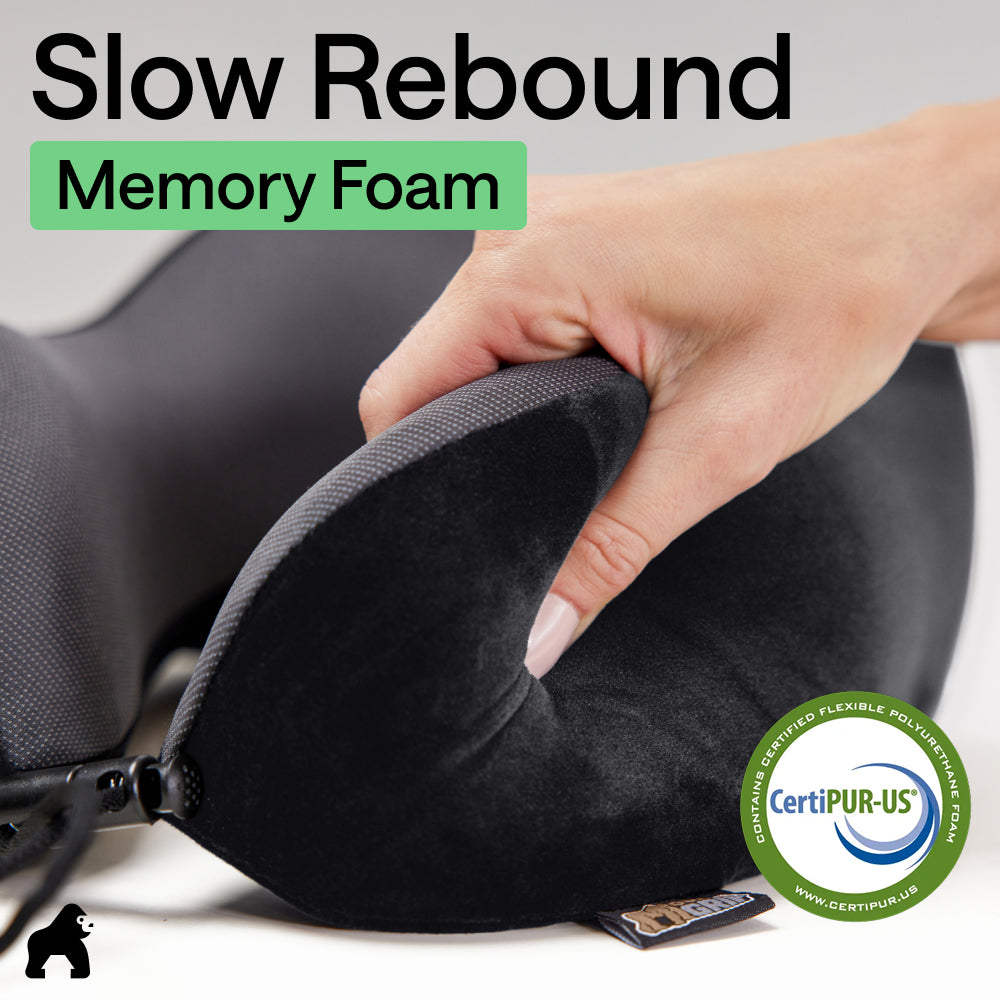 Travel Neck Pillow Gorilla Grip