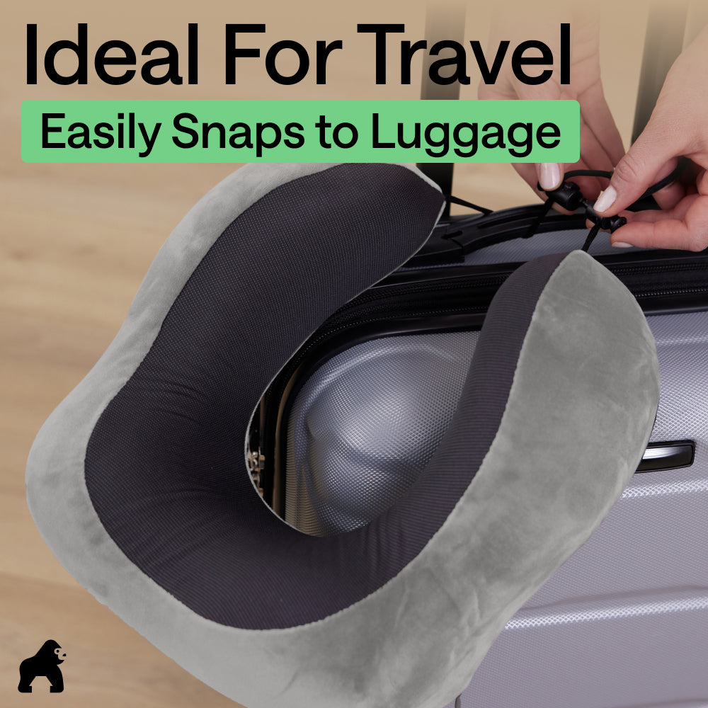 Travel Neck Pillow Gorilla Grip