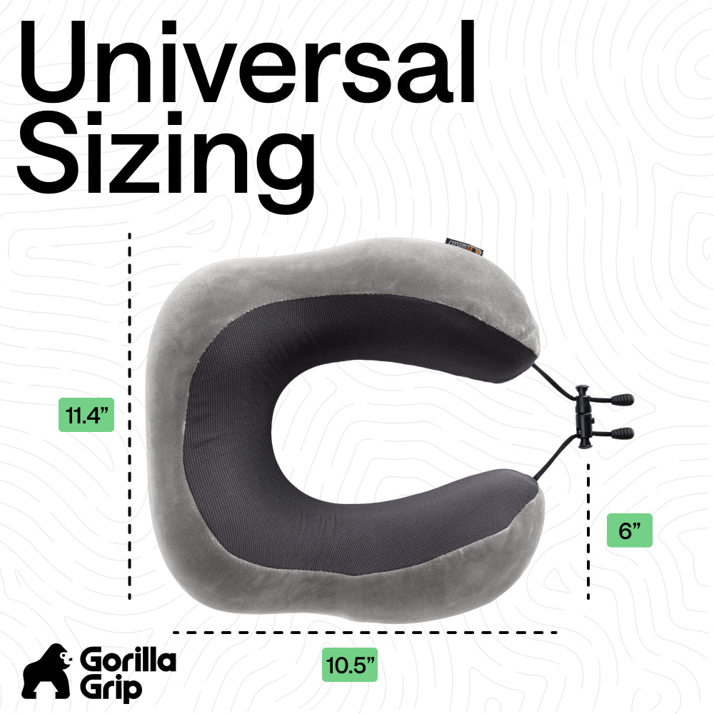Travel Neck Pillow Gorilla Grip