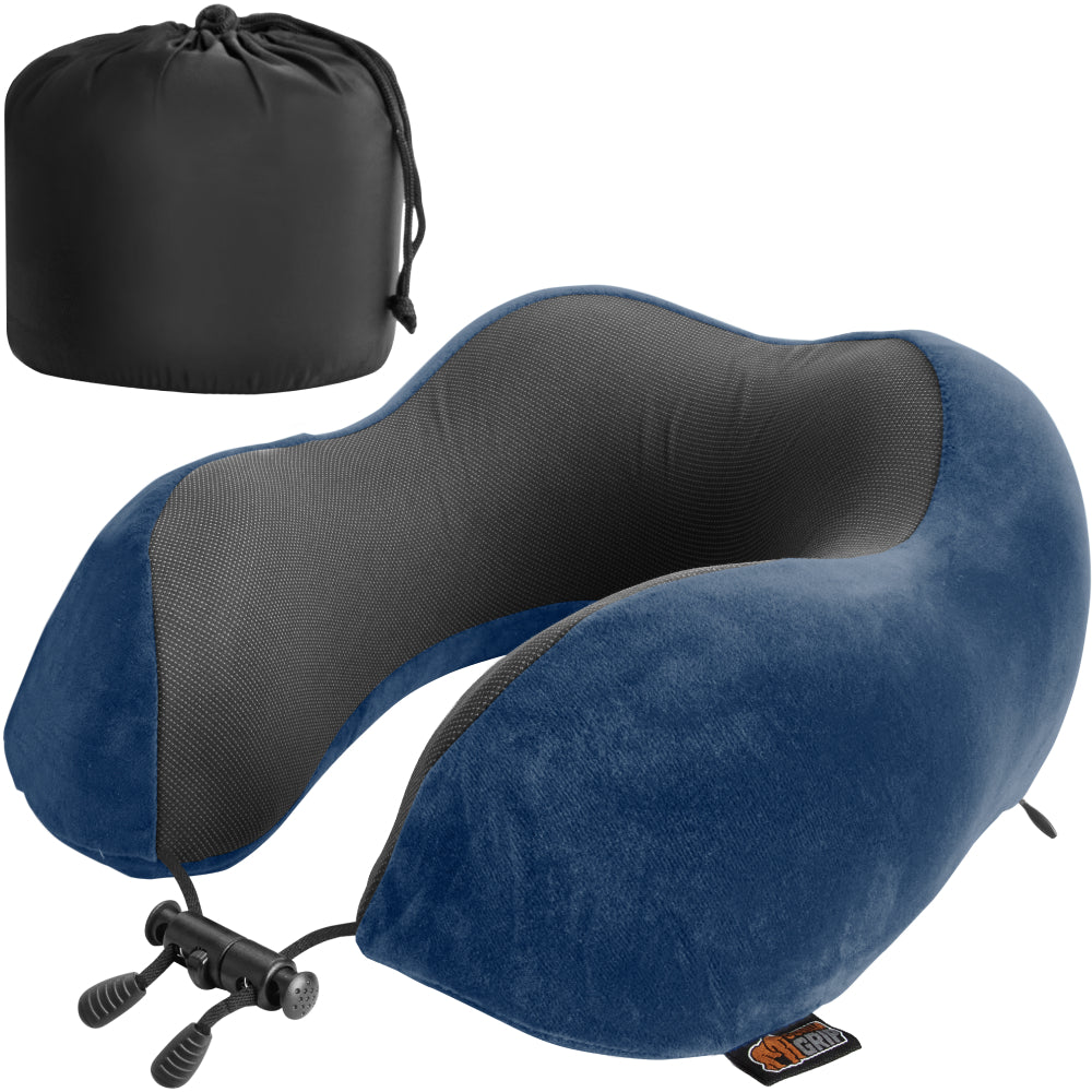 Travel Neck Pillow Gorilla Grip Navy