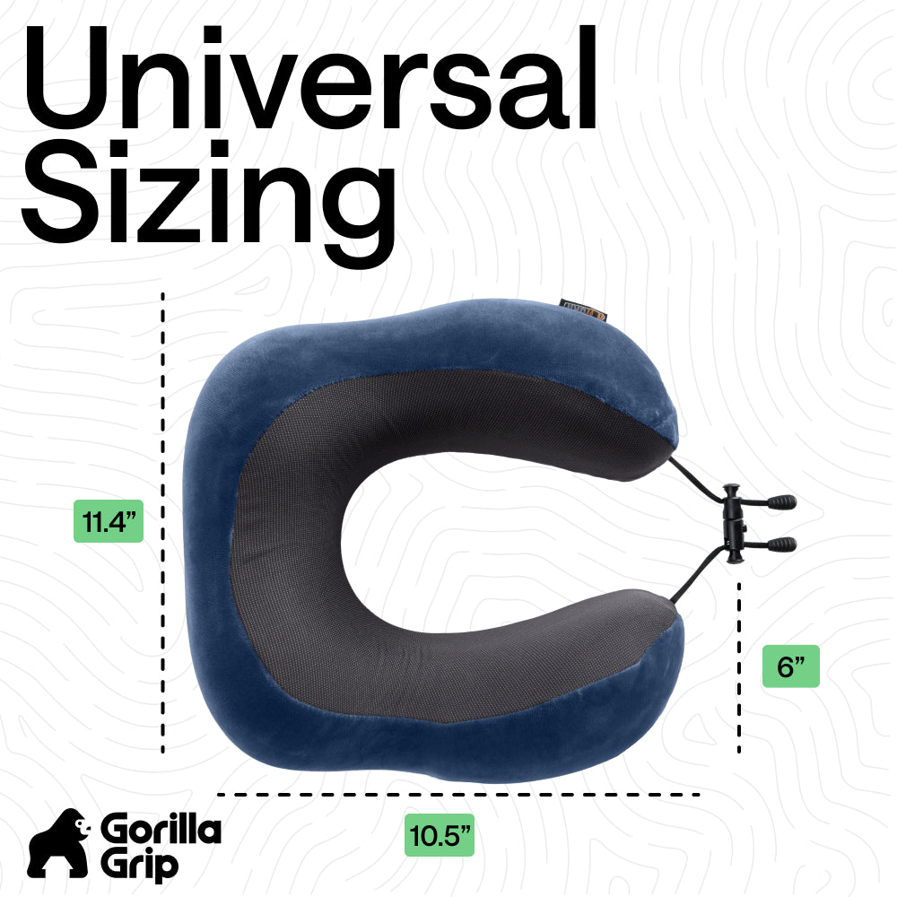 Travel Neck Pillow Gorilla Grip