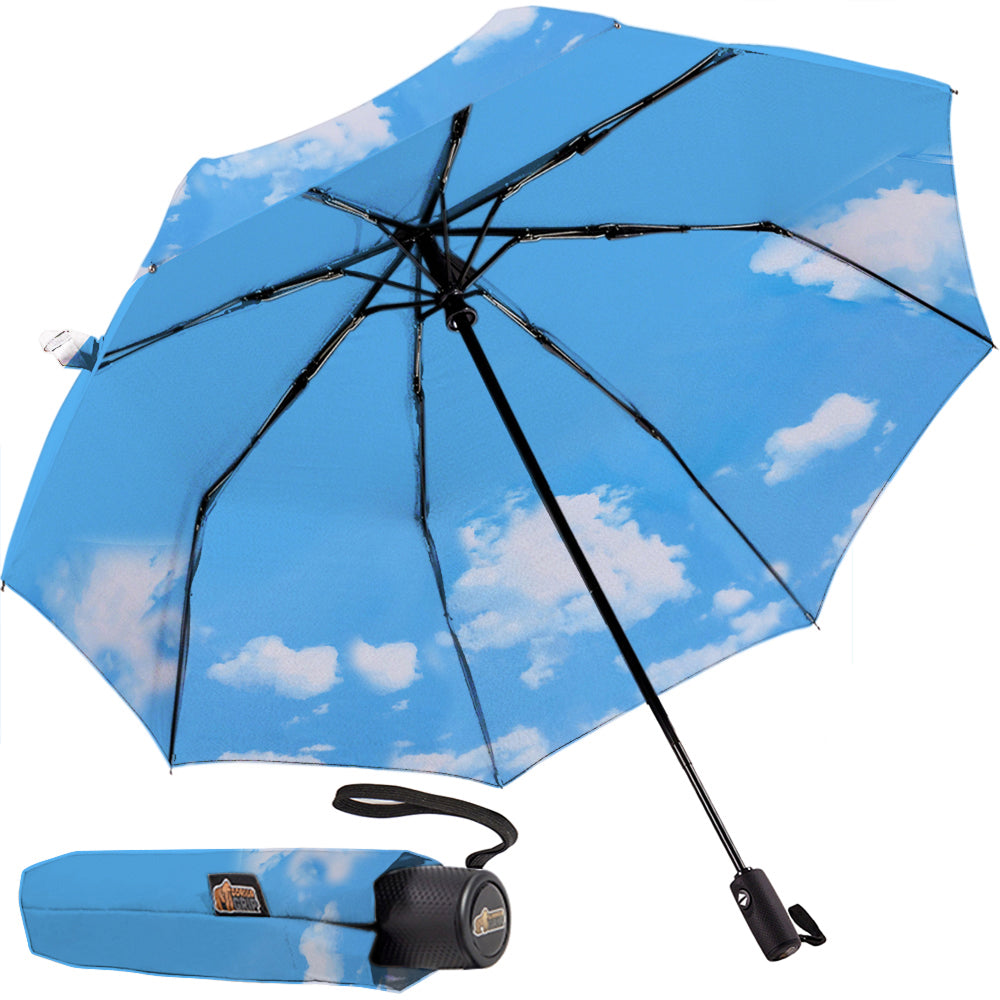 Umbrella Gorilla Grip Sky Blue