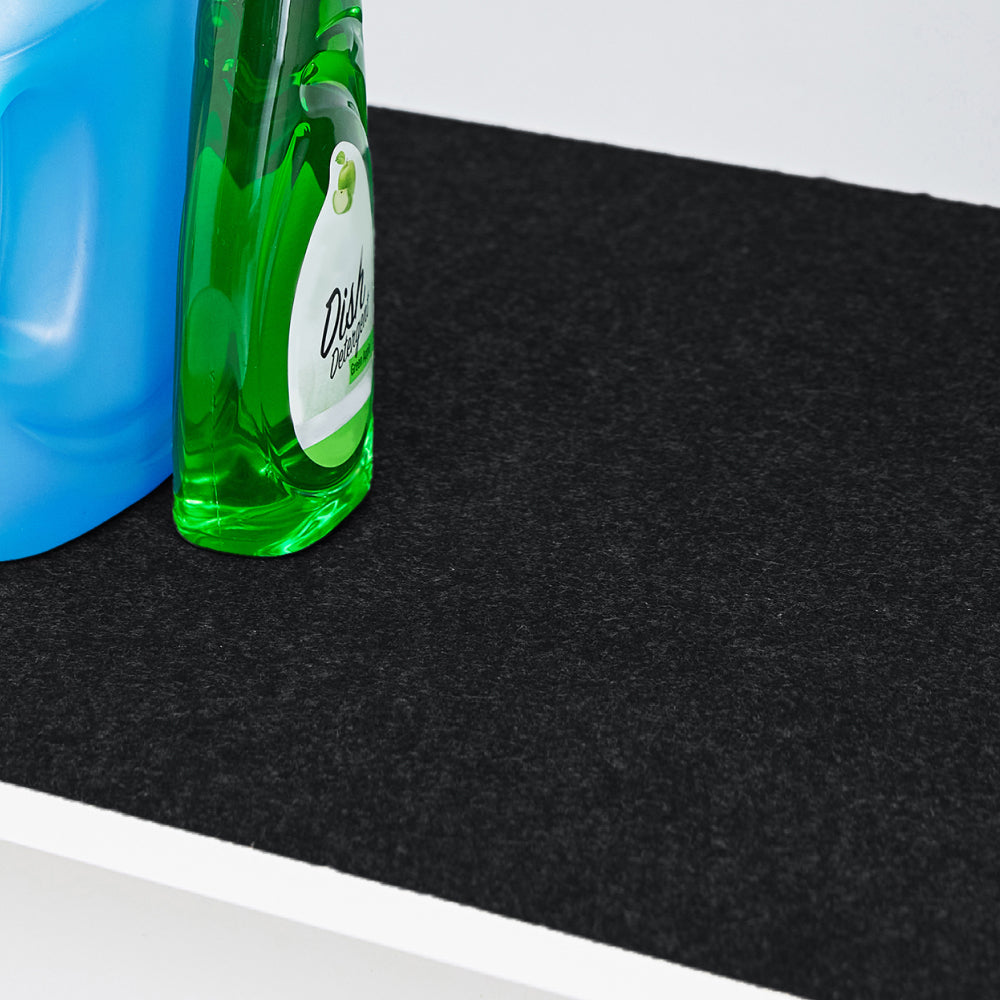 LeakGuard® Under Sink Mat Gorilla Grip Black 24x24
