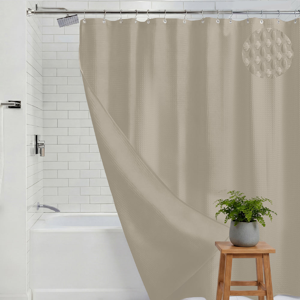 Waffle Shower Curtain