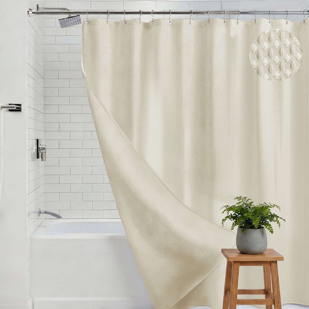 Waffle Shower Curtain