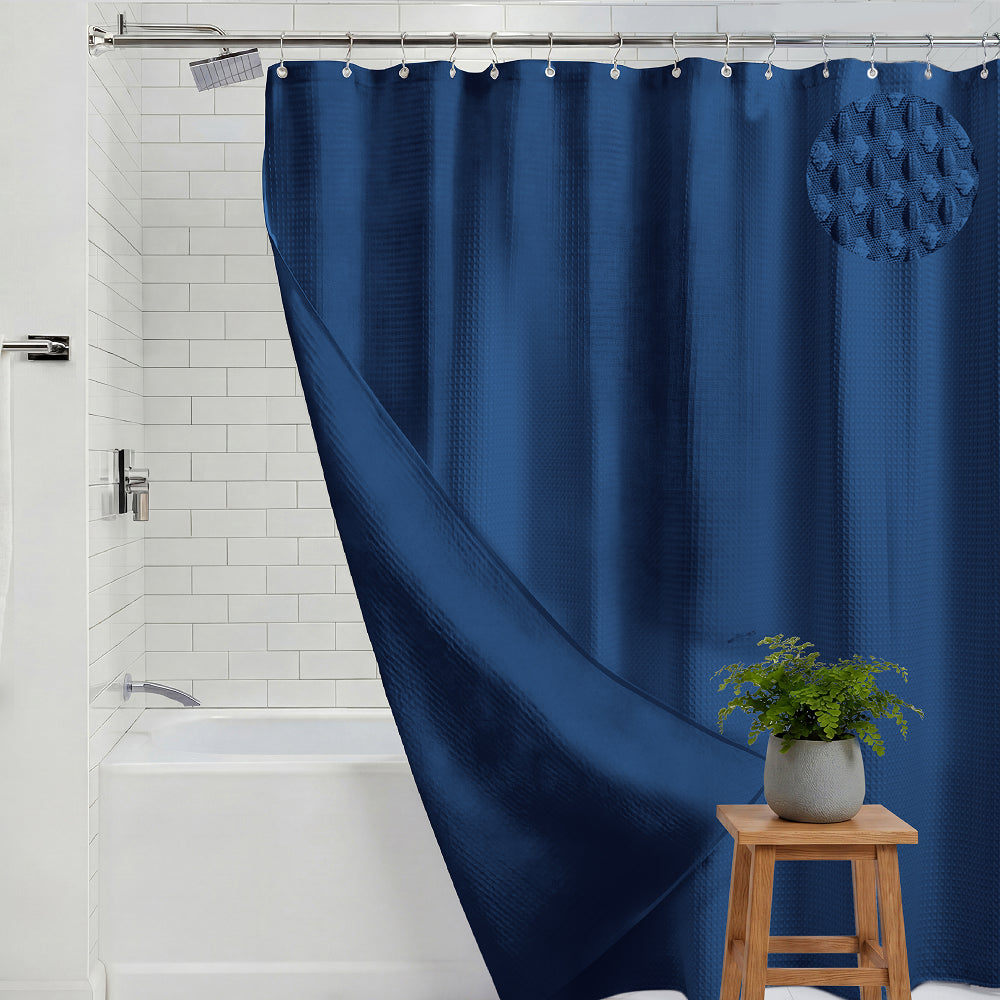 Waffle Shower Curtain