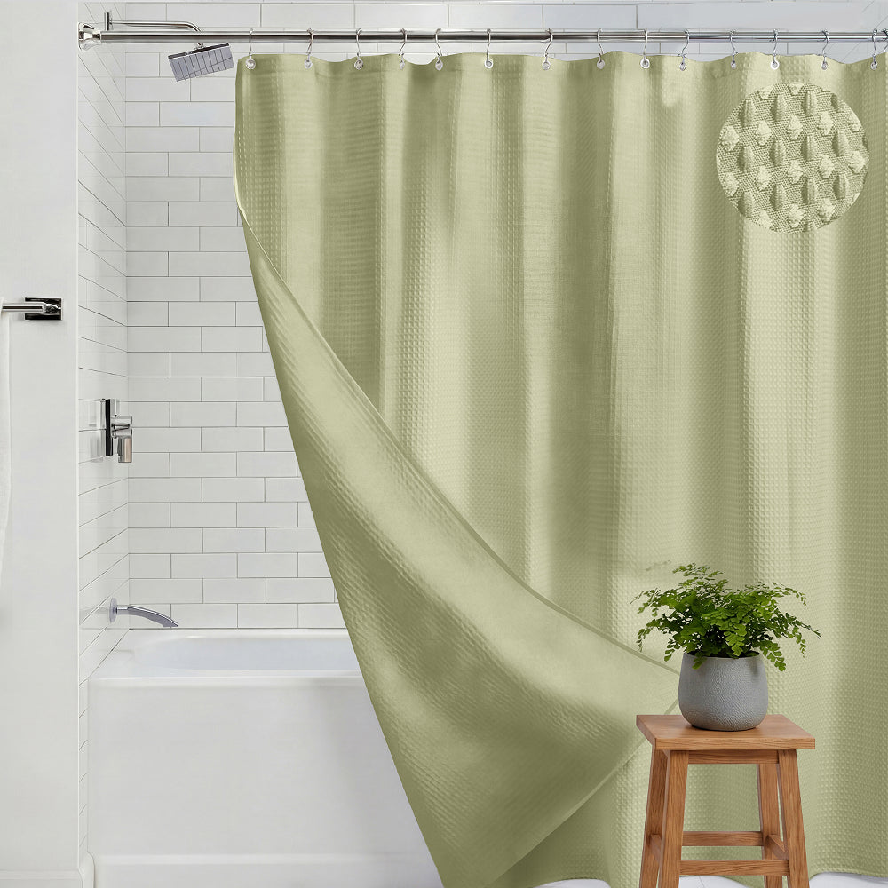 Waffle Shower Curtain