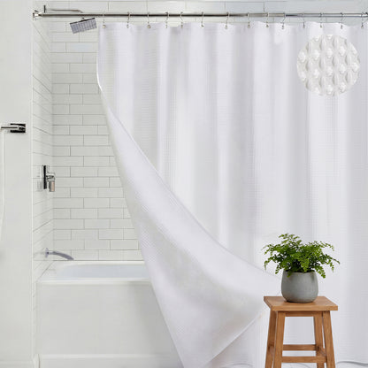 Waffle Shower Curtain