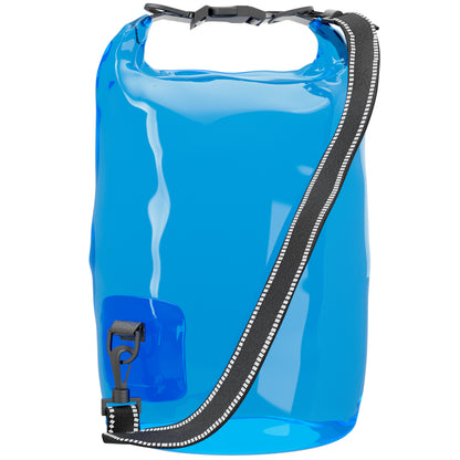 Waterproof Dry Bag  Gorilla Grip Clear Blue 5L 