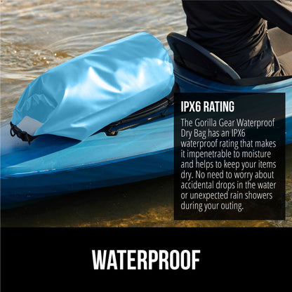 Waterproof Dry Bag  Gorilla Grip   