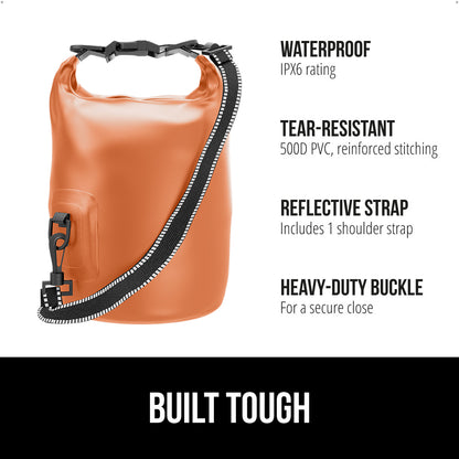 Waterproof Dry Bag  Gorilla Grip   