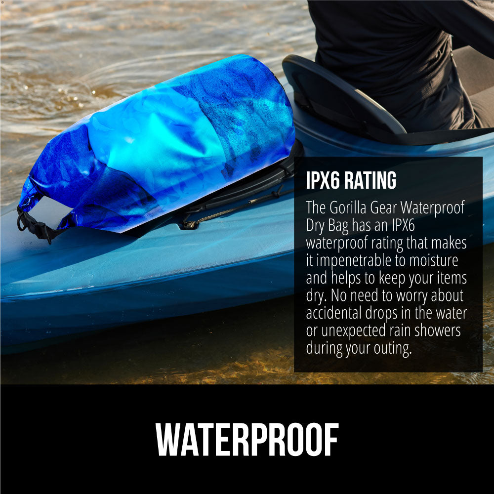 Waterproof Dry Bag  Gorilla Grip   