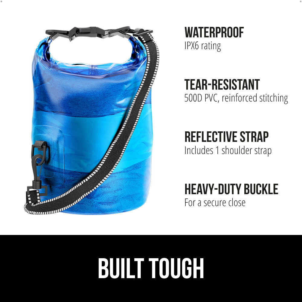 Waterproof Dry Bag  Gorilla Grip   