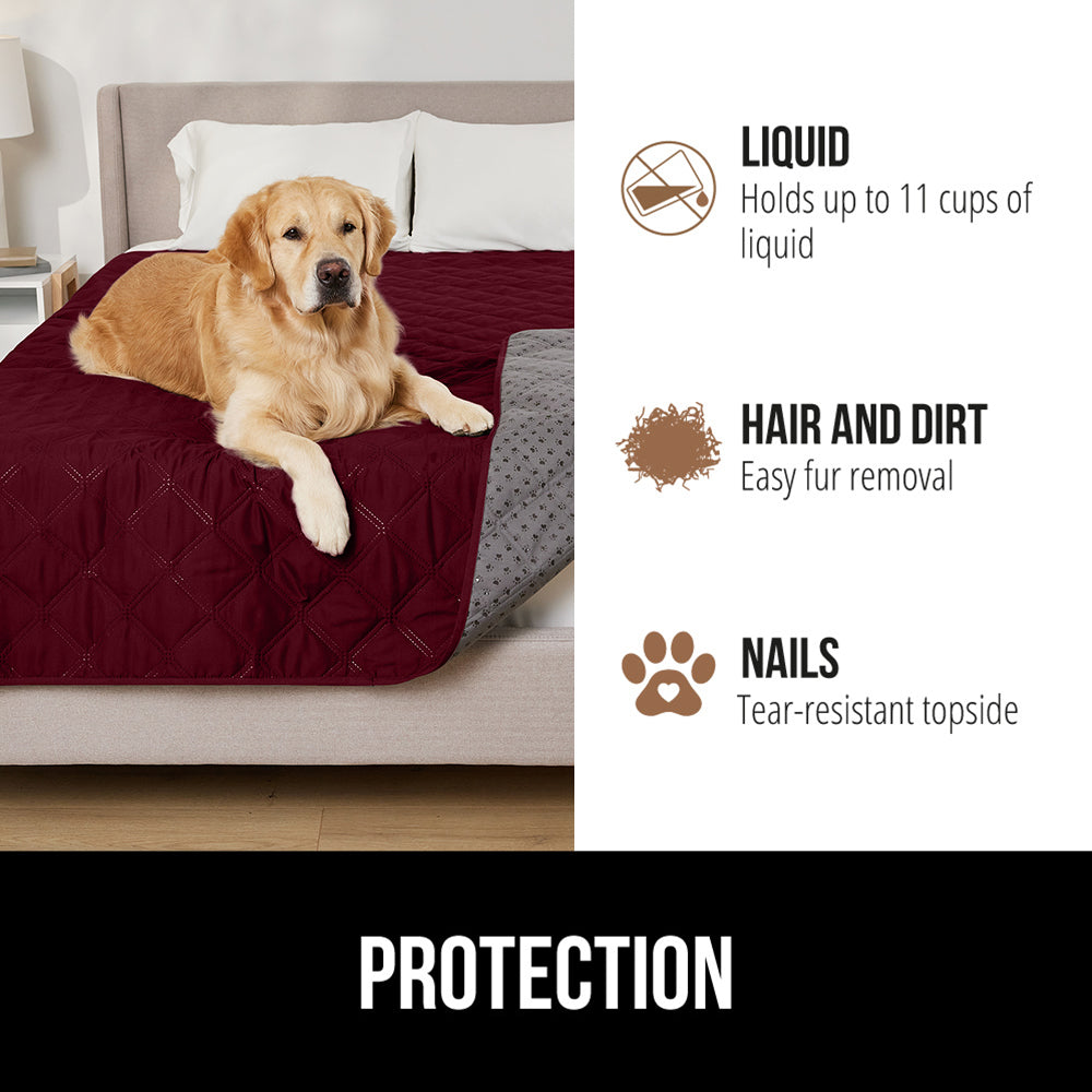 Waterproof Pet Blanket  Gorilla Grip   