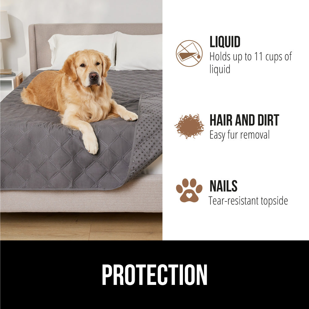 Waterproof Pet Blanket  Gorilla Grip   