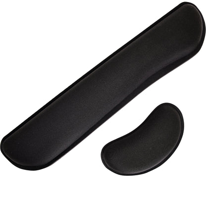 Gorilla Grip Memory Foam Wrist Rest Shown in Black