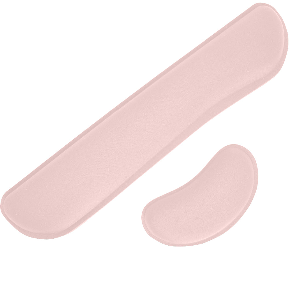 Gorilla Grip Memory Foam Wrist Rest Shown in Light Pink