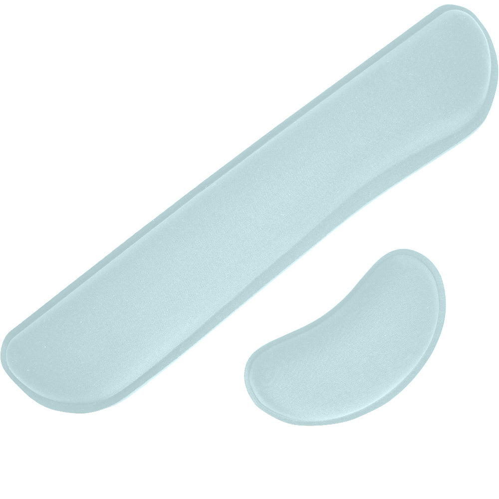 Gorilla Grip Memory Foam Wrist Rest Shown in Sky Blue