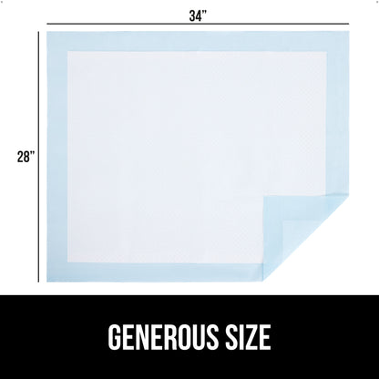 Gorilla Guard Absorbent and Leak Proof Disposable Puppy Pads Pet Accessories Gorilla Grip