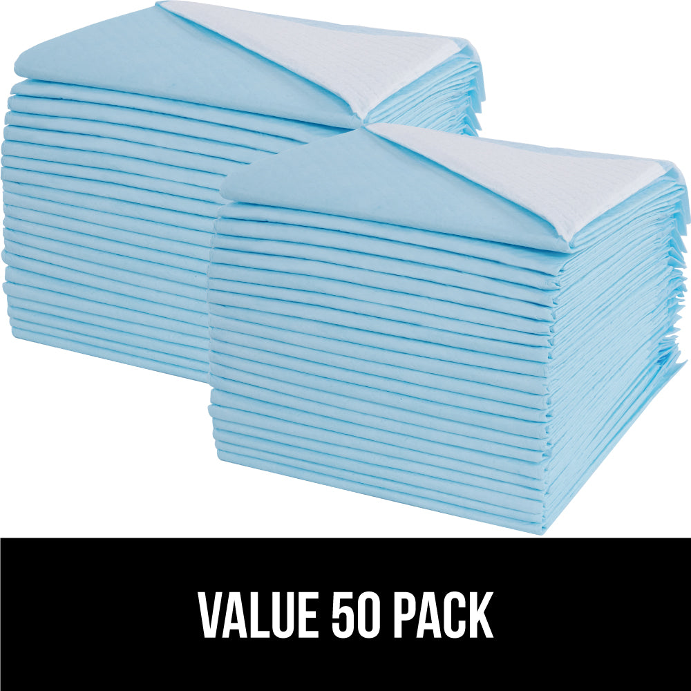 Gorilla Guard Absorbent and Leak Proof Disposable Puppy Pads Pet Accessories Gorilla Grip