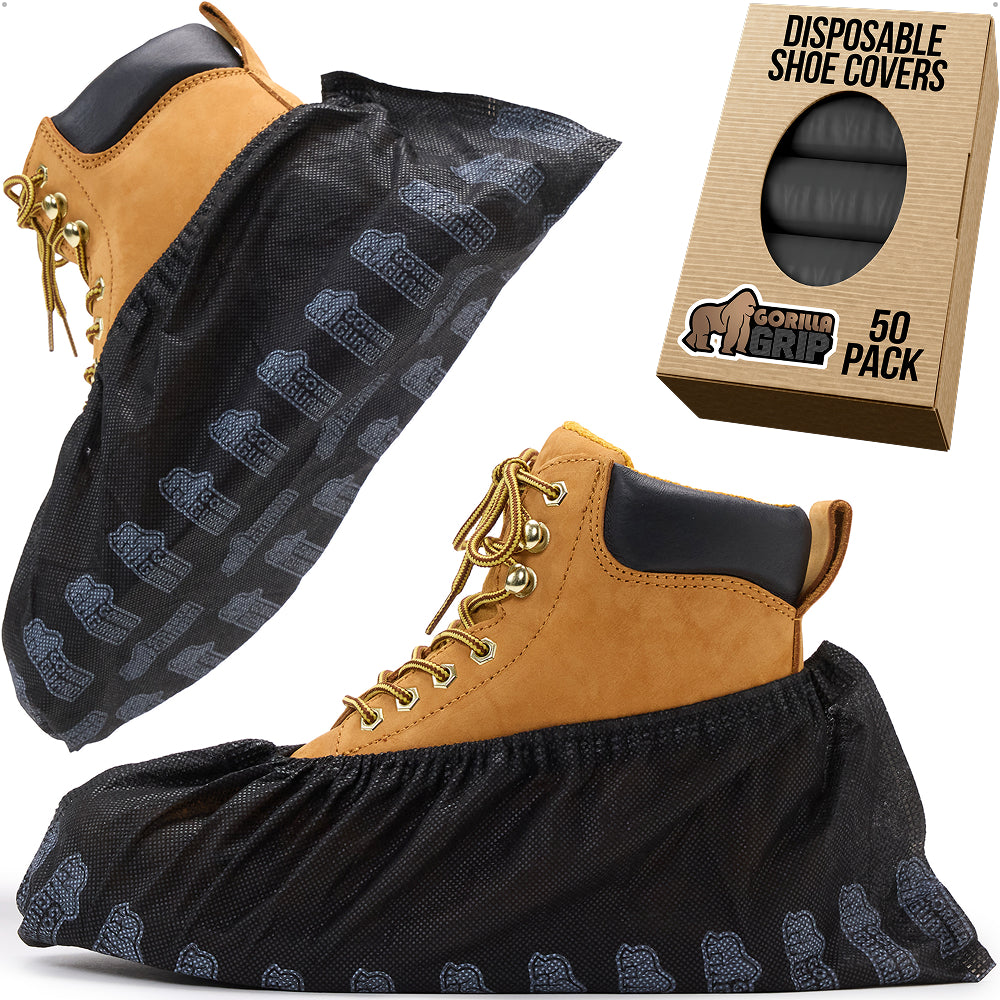 Gorilla Guard Shoe Covers Gorilla Grip Heavy Duty Fabric 50 Pack
